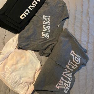 VS Pink Pastel tie dye bundle size Large